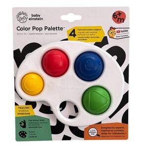 Baby Einstein Color Pop Palette Learning Toy with Sensory Features